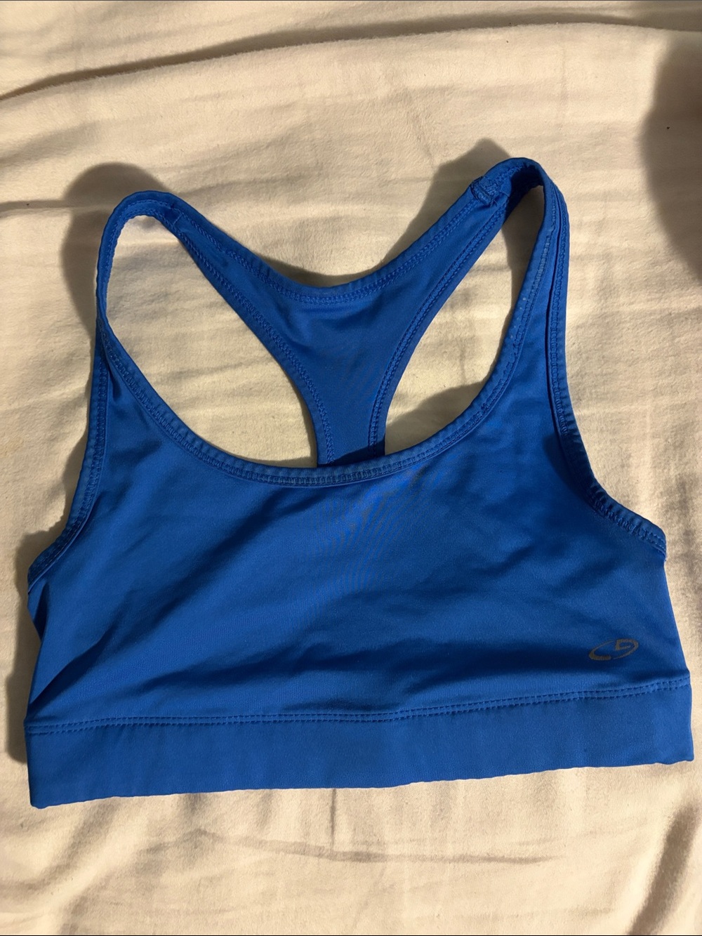 Champion Racerback Sports Bra in Royal Blue